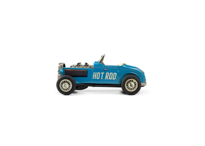 Toy car 'Century Hot Rod' made by Nomura. Powerhouse collection. Gift of Ruth & Richard Wyatt, 2008